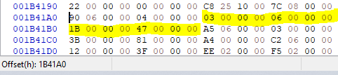 Import section entry ordinals